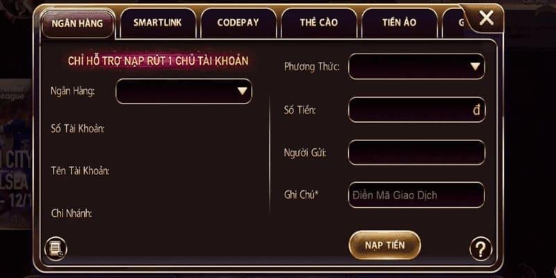 Nộp tiền qua ngân hàng một cách tiện lợi